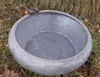 Runde Zinkschale  Pflanzschale Zinkbottich Blumentopf Produktbild-Vorschau 2