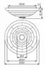 Kanlux Fogler DL240O Deckenleuchte rund Ø30cm weiss m. Produktbild-Vorschau 3