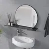 Badspiegel Kosmetikspiegel 50 cm Spiegel mit Ablage Produktbild-Vorschau 2