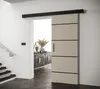 MEBLE KRYSPOL Salwador 4 Schiebetür, 90x204 cm, Kaschmir, Produktbild-Vorschau 2
