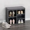 KESPER Rangement pour chaussures avec siège gris, 51,5 x 48 Voir les images du produit 8
