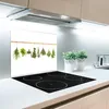 Glas Herdabdeckplatte 60x52 cm Spritzschutz Produktbild-Vorschau 3