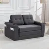 Cord-Zweisitzer-Sofa, Getraenkehalter, Seitentaschen, Produktbild-Vorschau 8