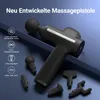 Massagegerät – Kraftvolle Massagepistole mit 6 Aufsätzen, 5 Produktbild-Vorschau 3