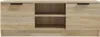 vidaXL TV-Schrank Sonoma-Eiche 102x35x36,5 cm Holzwerkstoff Produktbild-Vorschau 3