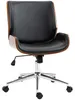 Kancelářská židle Vinsetto s houpací funkcí, ergonomická Náhled obrázku produktu 1