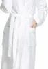 Wewofashion Uni Bademantel Kapuze 3004-100 Weiß Unifarben Produktbild-Vorschau 9
