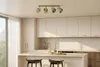 LUXOLAR - LED Deckenleuchte 4-flammig Green/Gold E27 60W - Produktbild-Vorschau 5