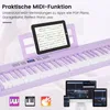 Pianoforte digitale COSTWAY a 61 tasti con cuffie, leggio, Anteprima dell’immagine prodotto 6