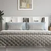 Tête de lit avec étagères Blanc 220x18,5x104,5 cm Voir les images du produit 3