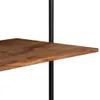 vidaXL Wandschreibtisch 90 x 40 x 170 cm Massivholz Akazie Produktbild-Vorschau 7