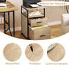 WOLTU Rollcontainer, für A4/Letter-Ordner, Helle Eiche Produktbild-Vorschau 8
