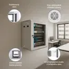 Extralink Rackmount skříň 9U 600x600 Šedá montáž na stěnu Náhled obrázku produktu 6