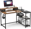 Mondeer L-Förmiger Computertisch Abnehmbare Monitorständer Produktbild-Vorschau 1