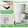COSTWAY Mülleimer Küche, Mülltrennsystem, 12L Inneneimer & Produktbild-Vorschau 7