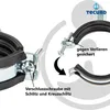 tecuro Einhand Schraubrohrschelle 57-61mm, Stockschr. M8 x Produktbild-Vorschau 4