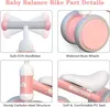 MHCYLION Kinder Laufrad mit 4 Räder für 10-24 Monate Baby, Produktbild-Vorschau 2