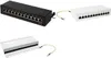 Logilink Patchpanel Tisch/Wand Cat.6 STP 12 Ports,lichtgrau Anteprima dell’immagine prodotto 6