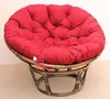 Rattan Papasan Sessel inkl. hochwertigen Polster , D 110 cm Produktbild-Vorschau 4