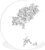 MuchoWow® - Wand-Kreis - Wohnzimmer - Bild - Runde - Produktbild-Vorschau 1