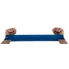 Two hands holding a blue resistance band. Produktbild-Vorschau