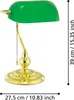 EGLO Tischlampe Banker, Vintage, Retro, Art Deco, Klassik, Produktbild-Vorschau 3