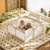 Koonmi Laufstall Baby 120x120 cm Faltbarer Laufgitter mit – Produktbild-Vorschau 2