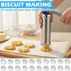 Kekspresse, Gebäckpresse zum Backen mit 20 Schablonen und 8 Produktbild-Vorschau 2