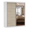 Schwebetürenschrank Kleiderschrank Bella 03, 183 cm, Produktbild-Vorschau 4