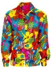 70er Hippie Flower Hemd Herren - Karneval Fasching Größe: L Produktbild-Vorschau 2