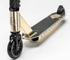 A close-up, studio shot of a golden stunt scooter. Produktbild-Vorschau
