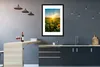 MuchoWow® Gerahmtes Poster Sonnenuntergang - Blumen - Produktbild-Vorschau 5