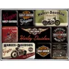 Magnesy Na Lodówkę 9Szt Harley Davidson Podgląd zdjęcia produktu 1