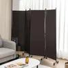 COSTWAY 225 x 173cm Séparation de pièce sur roulettes, Voir les images du produit 9