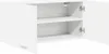 vidaXL Hangkast met opbergruimte, wit, 80 x 31 x 40 cm, Productafbeelding-voorbeeld 5