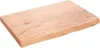 vidaXL Umyvadlová deska světle hnědá 60x40x(2-4) cm Náhled obrázku produktu 1