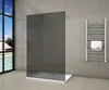 Duschkabine 120x200cm Duschwand mit Glasschutzfolie 8mm Produktbild-Vorschau 1