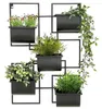 DanDiBo Kräuterregal Küche Wand Metall Schwarz 96525 Produktbild-Vorschau 5