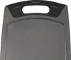 A close-up view of a gray cutting board with a black handle. Anteprima dell’immagine prodotto