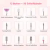 CkeyiN Nagelfräser Elektrische Nagelfeilen Set Elektrische Produktbild-Vorschau 3