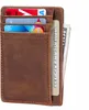 INF Kartenetui mit RFID-Schutz. Echtes Leder Braun Produktbild-Vorschau 2