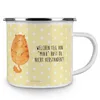 Mr. & Mrs. Panda Pott Katze Mittelfinger - Gelb Pastell - Produktbild-Vorschau 3