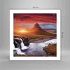 Poster - Poster ohne Rahmen - Kirkjufell Wasserfall Berg - Produktbild-Vorschau 4