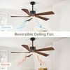 Ventilateur de plafond AIORBER avec éclairage LED, Voir les images du produit 2