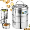 Vilde | Ešus nerezový 3-dielny - Lunchbox 3x900 ml - Termo Náhľad obrázku produktu 12
