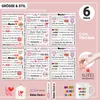 Juego de 6 tatuajes temporales con más de 200 diseños Vista previa de la imagen del producto 2