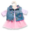 Robe de poupée avec gilet, 28-35 cm Voir les images du produit 1