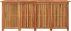 A wooden garden box with slatted sides and a flat top, shown from the front against a white background. Produktbild-Vorschau