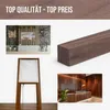 Holzleiste - Nussbaum gehobelt - 25 x 25 x 1000 mm Produktbild-Vorschau 5