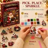 DIY Diamond Painting Adventskalender, 24 Tage, 24 Produktbild-Vorschau 4